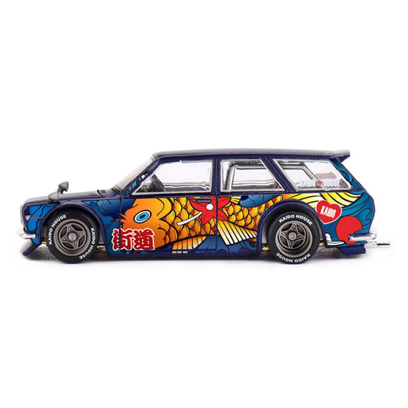 Datsun 510 Wagon Koi V1 '69, Kaido house, Mini GT (248)