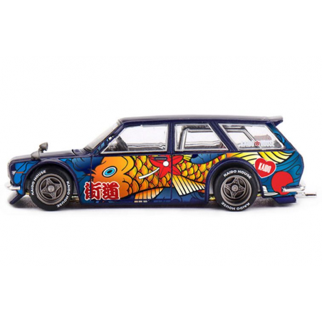 Datsun 510 Wagon Koi V1 '69, Kaido house, Mini GT (248)