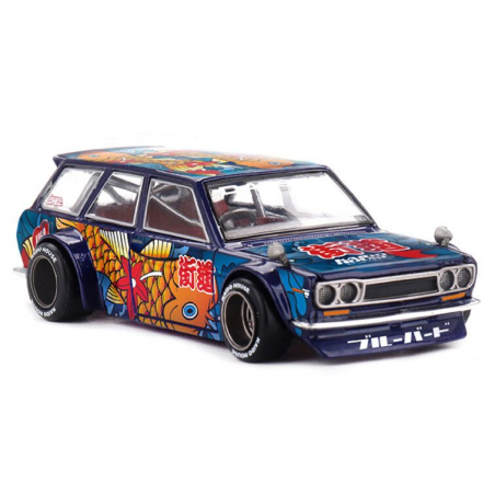 Datsun 510 Wagon Koi V1 '69, Kaido house, Mini GT (248)