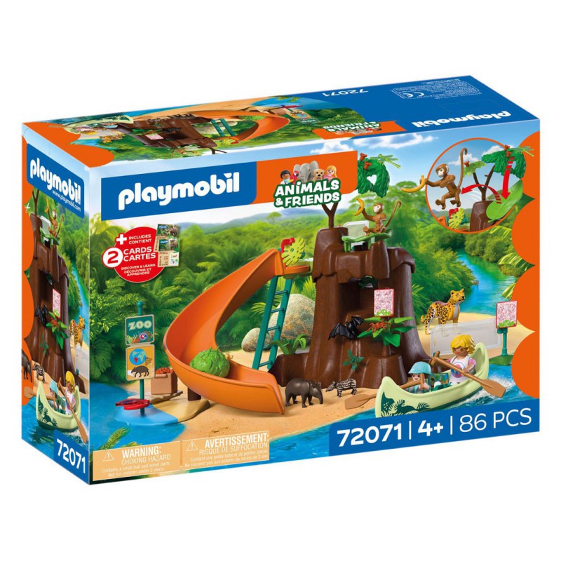 Playmobil Animals & Friends - 72071 Dierentuin: jungle avontuur