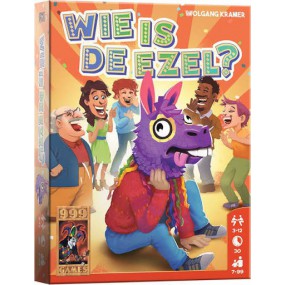 Wie is de ezel? - Kaartspel, 999games