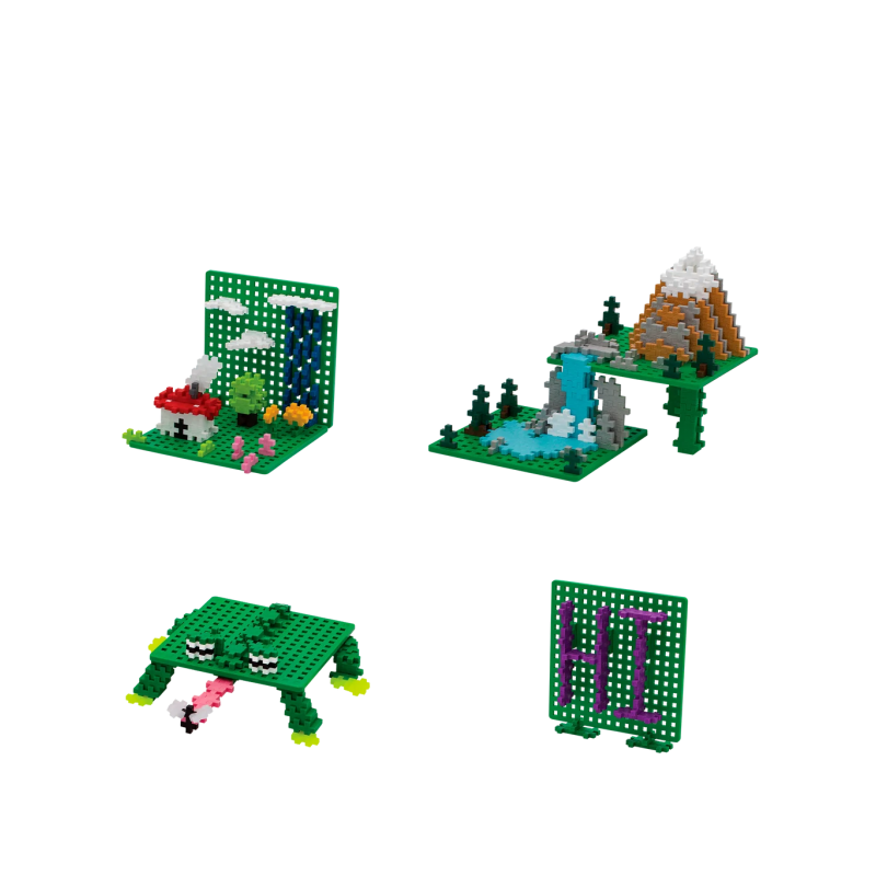 Plus-Plus - Baseplate Duo Green
