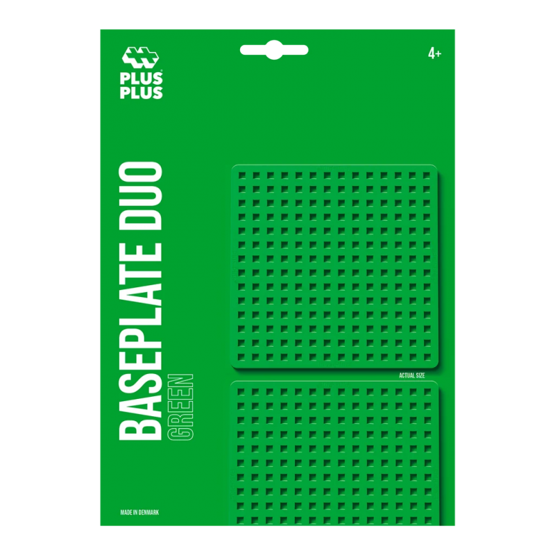 Plus-Plus - Baseplate Duo Green