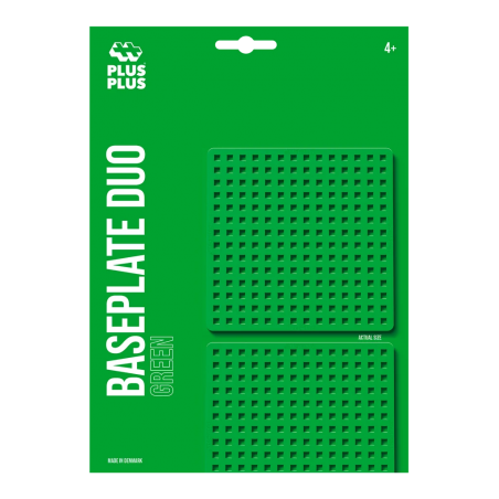 Plus-Plus - Baseplate Duo Green