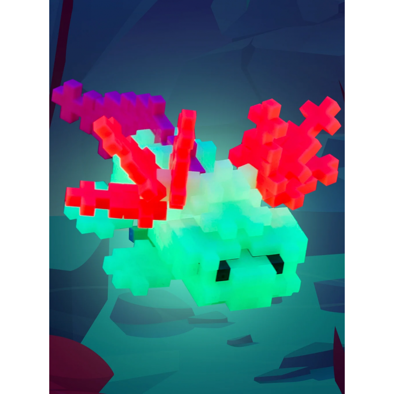 Plus-Plus - Tube Axolotl