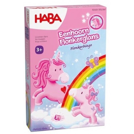 Eenhoorn Flonkerglans - Flonkerbingo - Haba