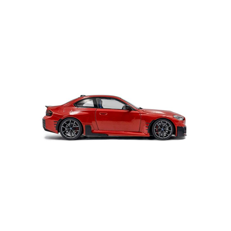 BMW M2 (G87) Performance '24, rood (Toronto red) - 1:18 - Solido