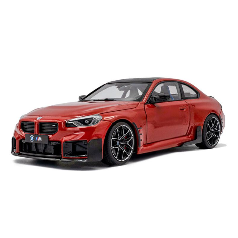 BMW M2 (G87) Performance '24, rood (Toronto red) - 1:18 - Solido