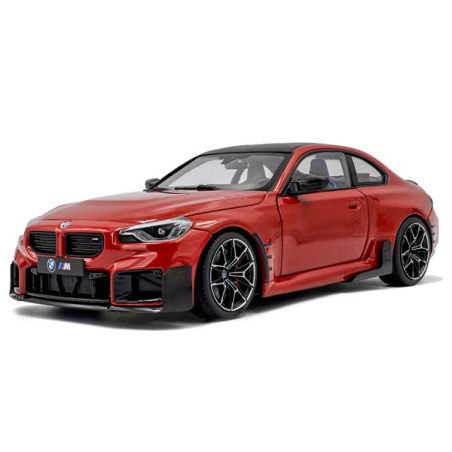 BMW M2 (G87) Performance '24, rood (Toronto red) - 1:18 - Solido
