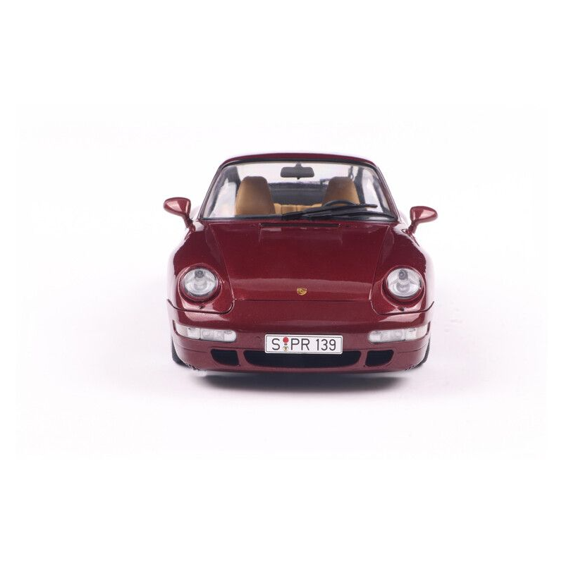 Porsche 911 (993) Turbo '97, rood - 1:18 - Solido