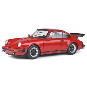 Porsche 911 (930) Carrera 3.2 '77, rood - 1:18 - Solido