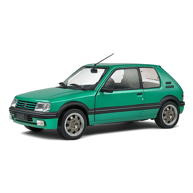 Peugeot 205 GTI Griffe '92, groen - 1:18 - Solido