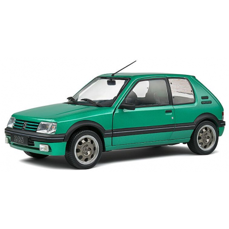 Peugeot 205 GTI Griffe '92, groen - 1:18 - Solido