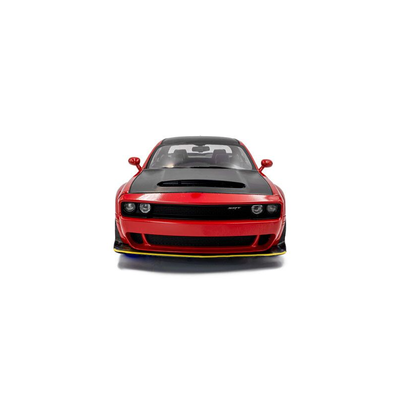 Dodge Challenger Demon Tor Red '23, rood - 1:18 - Solido