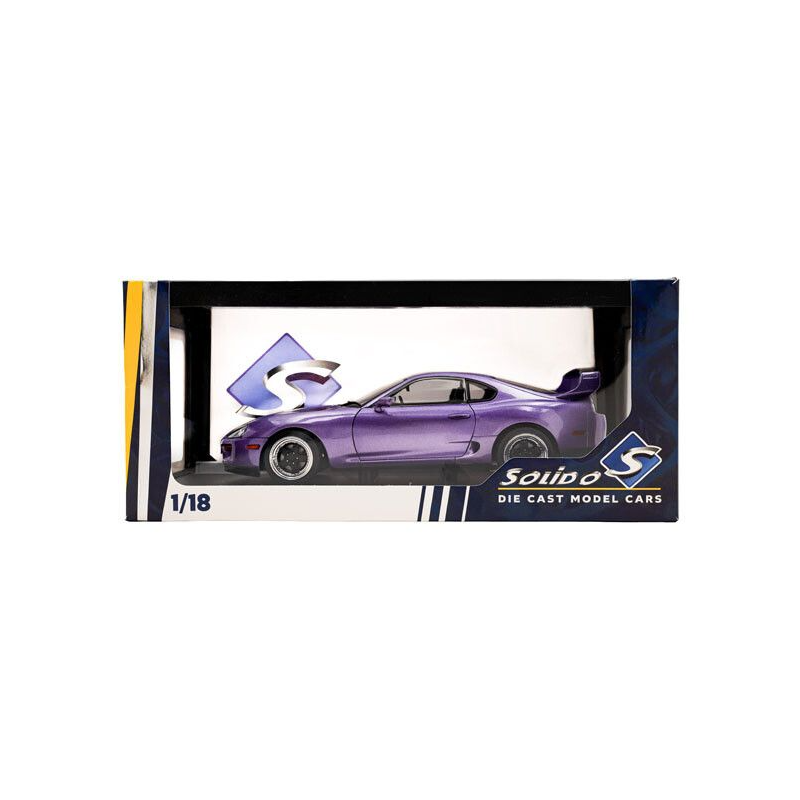 Toyota Supra MK4 (A80) Solido Works '93, paars - 1:18 - Solido