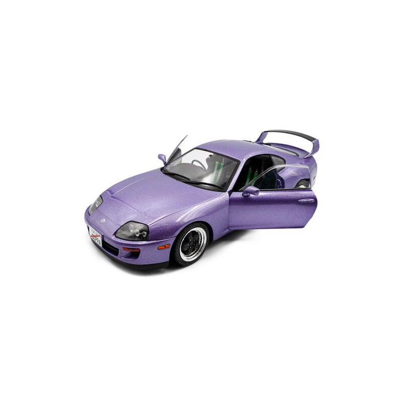 Toyota Supra MK4 (A80) Solido Works '93, paars - 1:18 - Solido