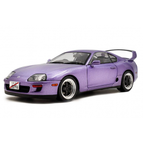Toyota Supra MK4 (A80) Solido Works '93, paars - 1:18 - Solido