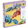 Djeco - Rijgen verschrikkelijke dino's