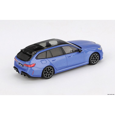 BMW M5 Touring (G99) '24, blauw metallic, 1:64, Mini GT (1080) (blister verpakking)