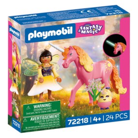 Playmobil  Fantasy & Magic - Verzameleenhoorn ochtenddauw met fee, 72218