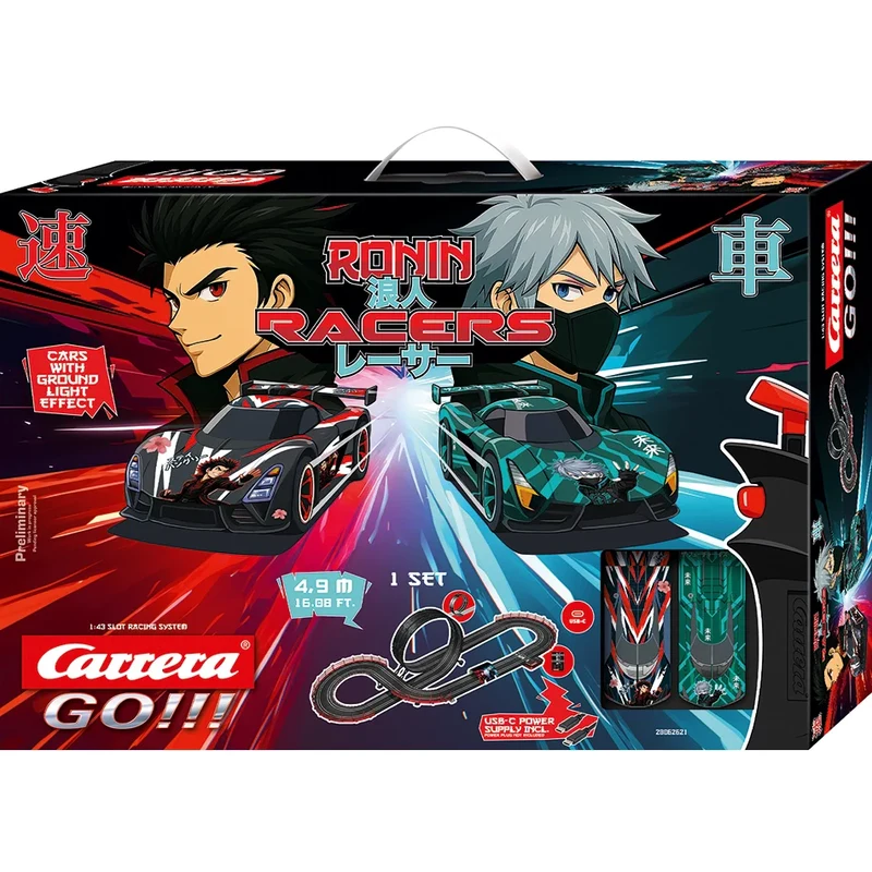 Carrera Go!!! Ronin racers, Racebaan 4,9 meter
