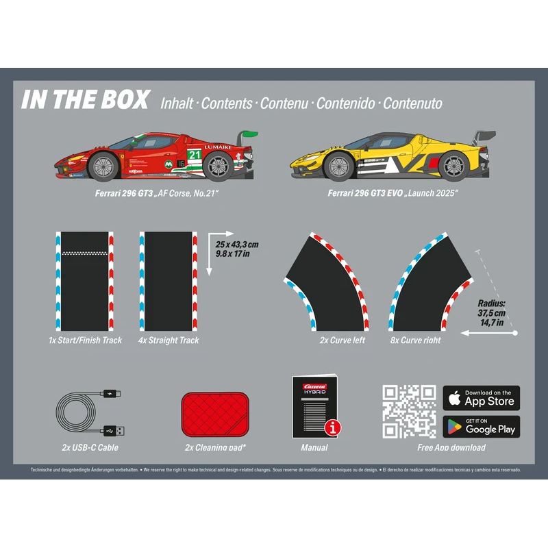 Carrera Hybrid, Speedcore challenge, Racebaan 6 m