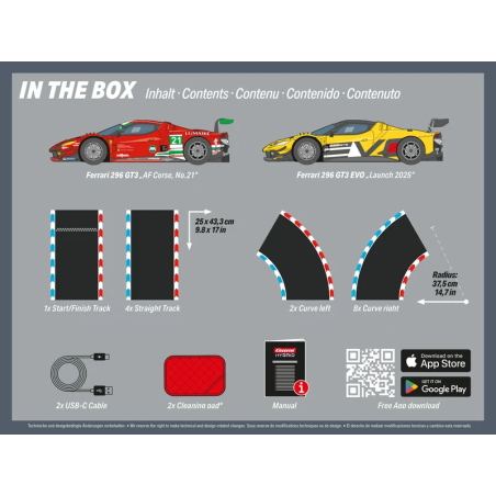 Carrera Hybrid, Speedcore challenge, Racebaan 6 m