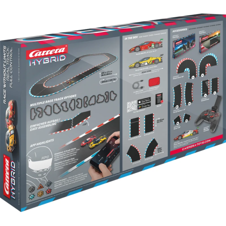 Carrera Hybrid, Speedcore challenge, Racebaan 6 m