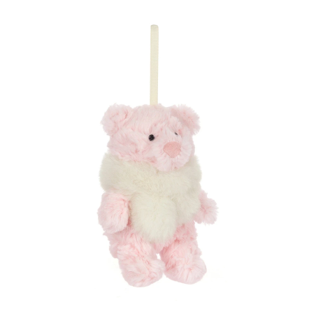 Leola Bear Winter Warmer Decoration, Jellycat