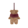 Bartholomew Bear Winter Warmer Decoration, Jellycat