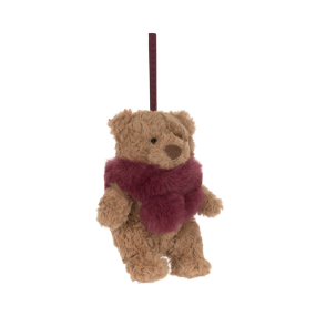 Bartholomew Bear Winter Warmer Decoration, Jellycat
