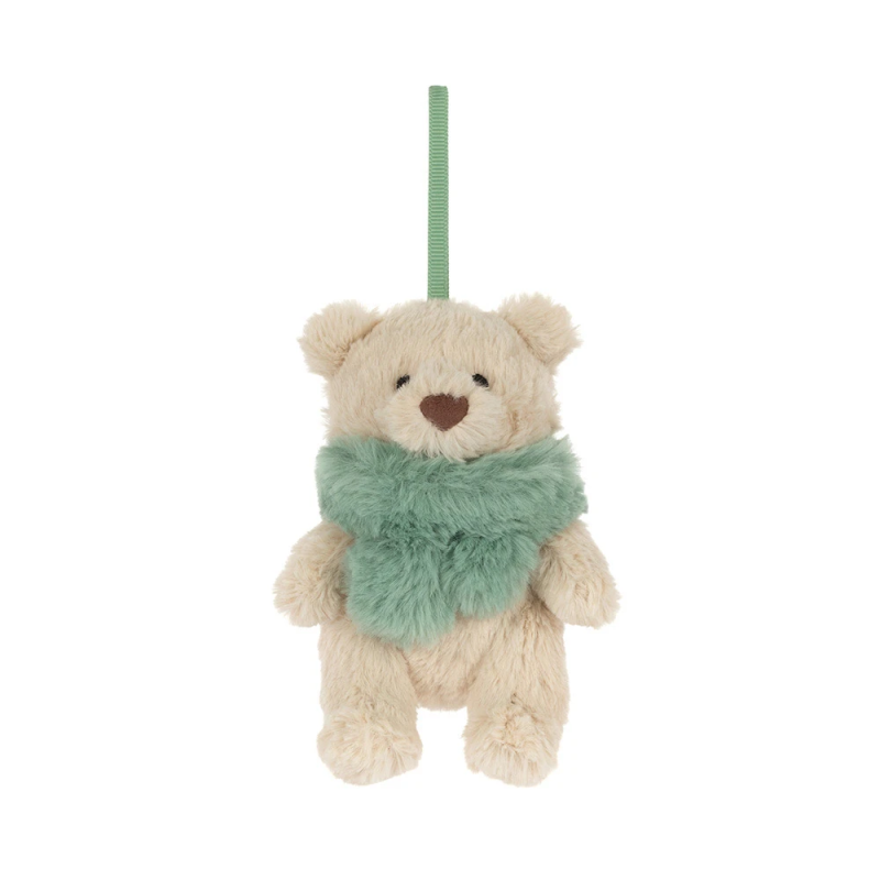 Bartholomew Bear Jr. Winter Warmer Decoration, Jellycat
