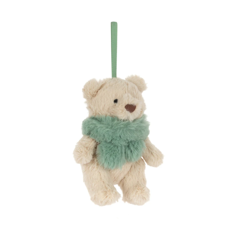 Bartholomew Bear Jr. Winter Warmer Decoration, Jellycat