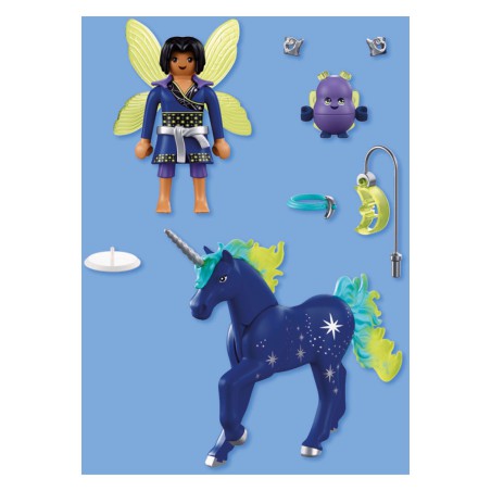 Playmobil  Fantasy & Magic - Verzameleenhoorn maneschijn met fee, 72217