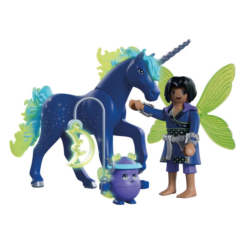 Playmobil  Fantasy & Magic - Verzameleenhoorn maneschijn met fee, 72217