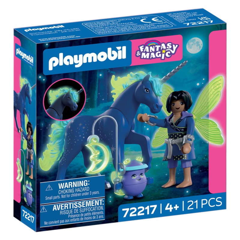 Playmobil  Fantasy & Magic - Verzameleenhoorn maneschijn met fee, 72217