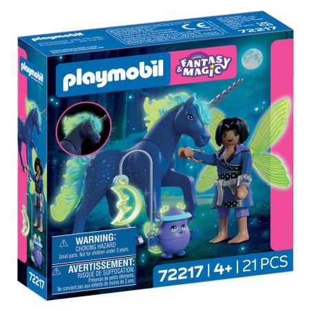 Playmobil  Fantasy & Magic - Verzameleenhoorn maneschijn met fee, 72217