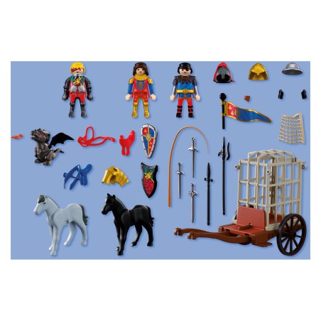Playmobil Knights - Draak ontvoering, 72211