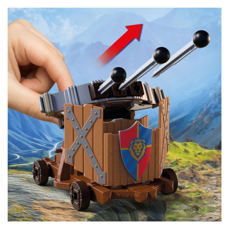 Playmobil Knights - Aanvalstoren drakenridder, 72210