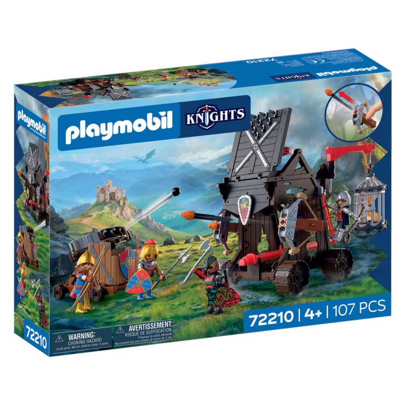 Playmobil Knights - Aanvalstoren drakenridder, 72210