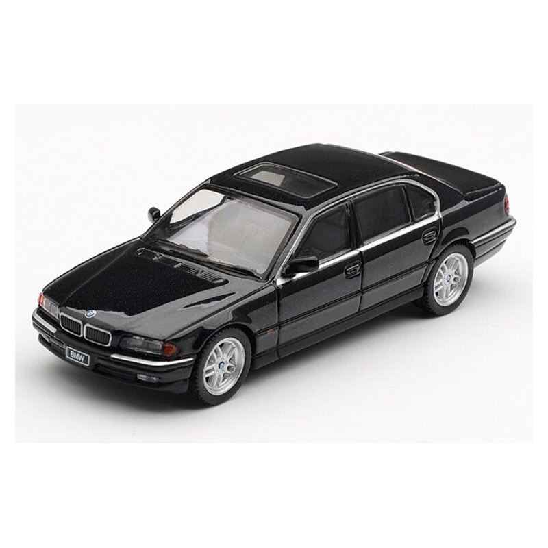 BMW 750IL (E38) '99, zwart (black sapphire) 1:64, Mini GT (1242)