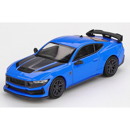 Ford Mustang Dark Horse Grabber '24, blauw 1:64, Mini GT (1141)