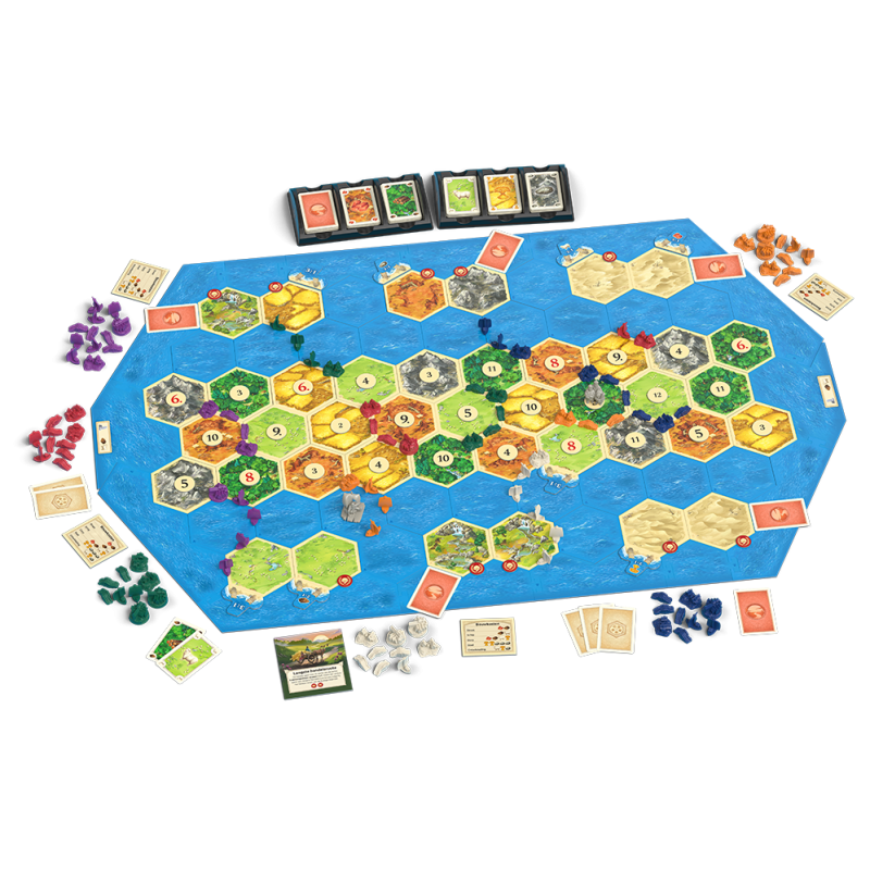 999 games Zeevaarders van Catan 5/6 spelers