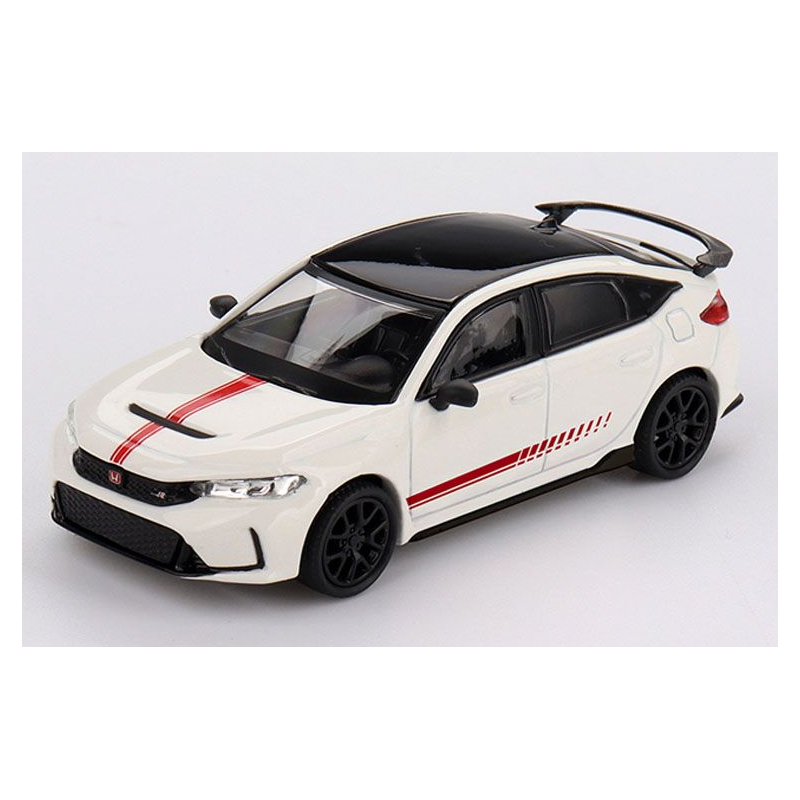 Honda Civix (FL-5) type R Ultimate Ed. Champ. '25, wit 1:64, Mini GT (1147)