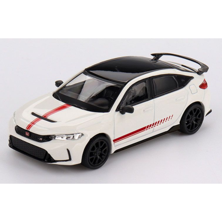 Honda Civix (FL-5) type R Ultimate Ed. Champ. '25, wit 1:64, Mini GT (1147)
