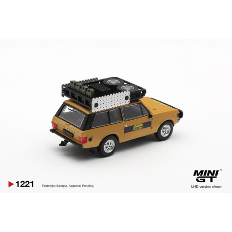 Range Rover Camel Trophy Stoppa & Valldorf Sumatra '81 1:64, Mini GT (1221)