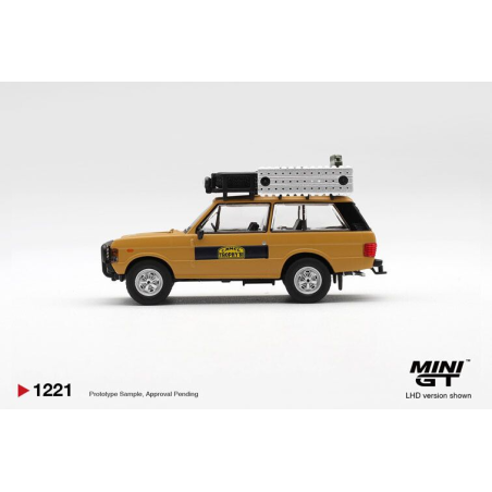Range Rover Camel Trophy Stoppa & Valldorf Sumatra '81 1:64, Mini GT (1221)