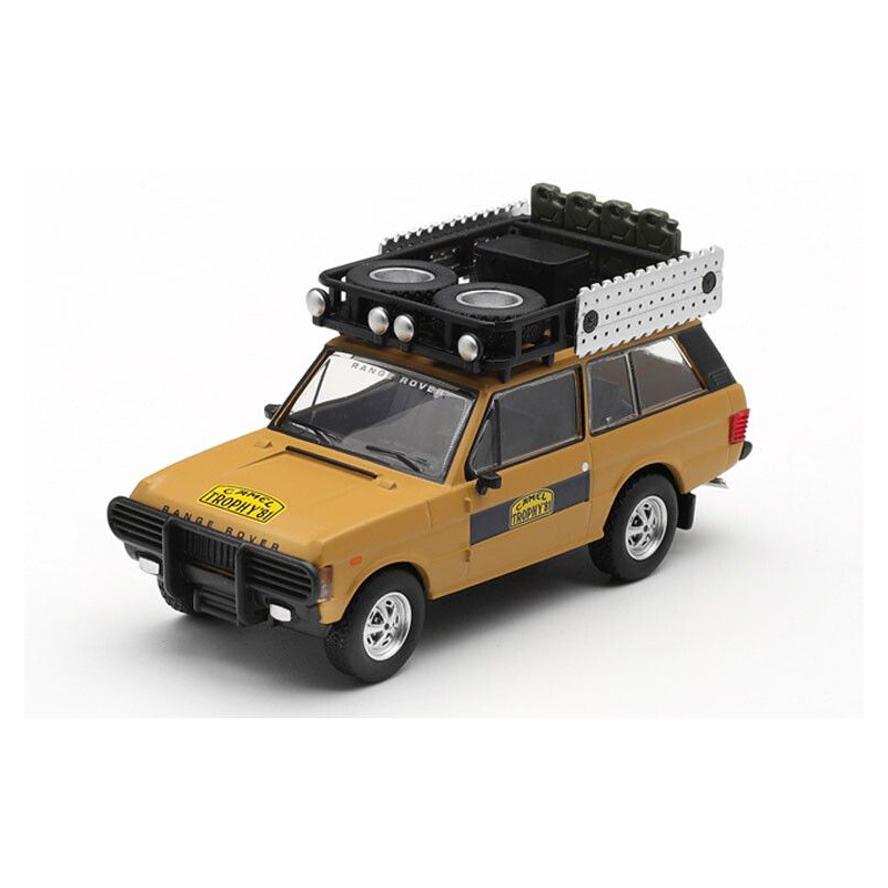 Range Rover Camel Trophy Stoppa & Valldorf Sumatra '81 1:64, Mini GT (1221)