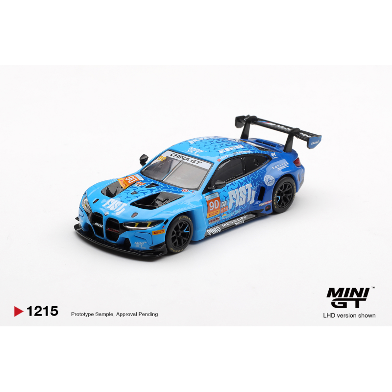 BMW M4 GT3 EVO nr90 FIST Team AAI 2025 China GT 1:64, Mini GT (1215)