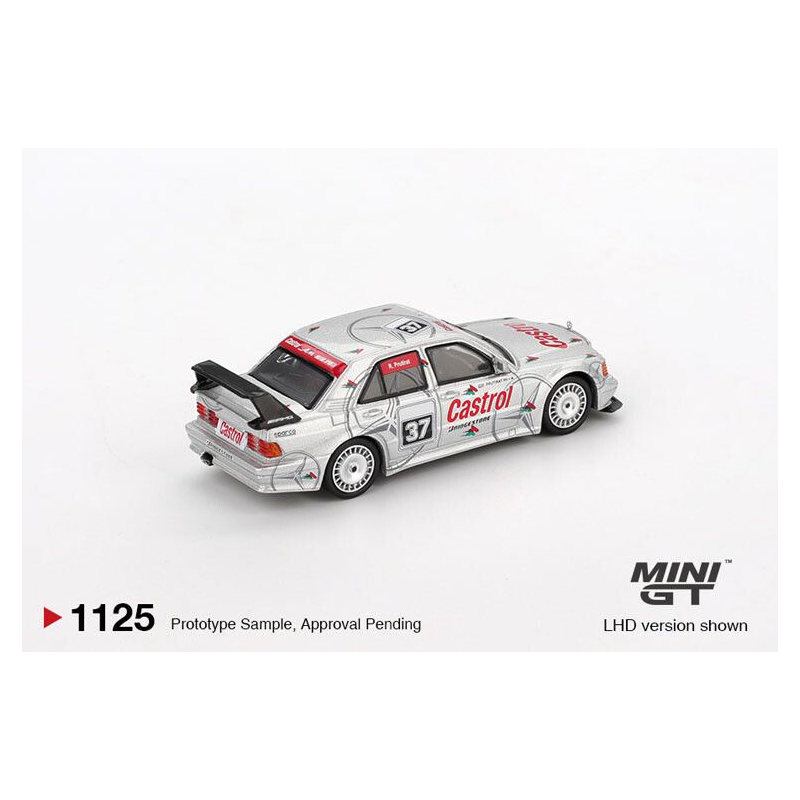 Mercedes Benz 190E 2.5-16 Evo II nr37 Asia Cham. '95 1:64, Mini GT (1125) (blister verpakking)